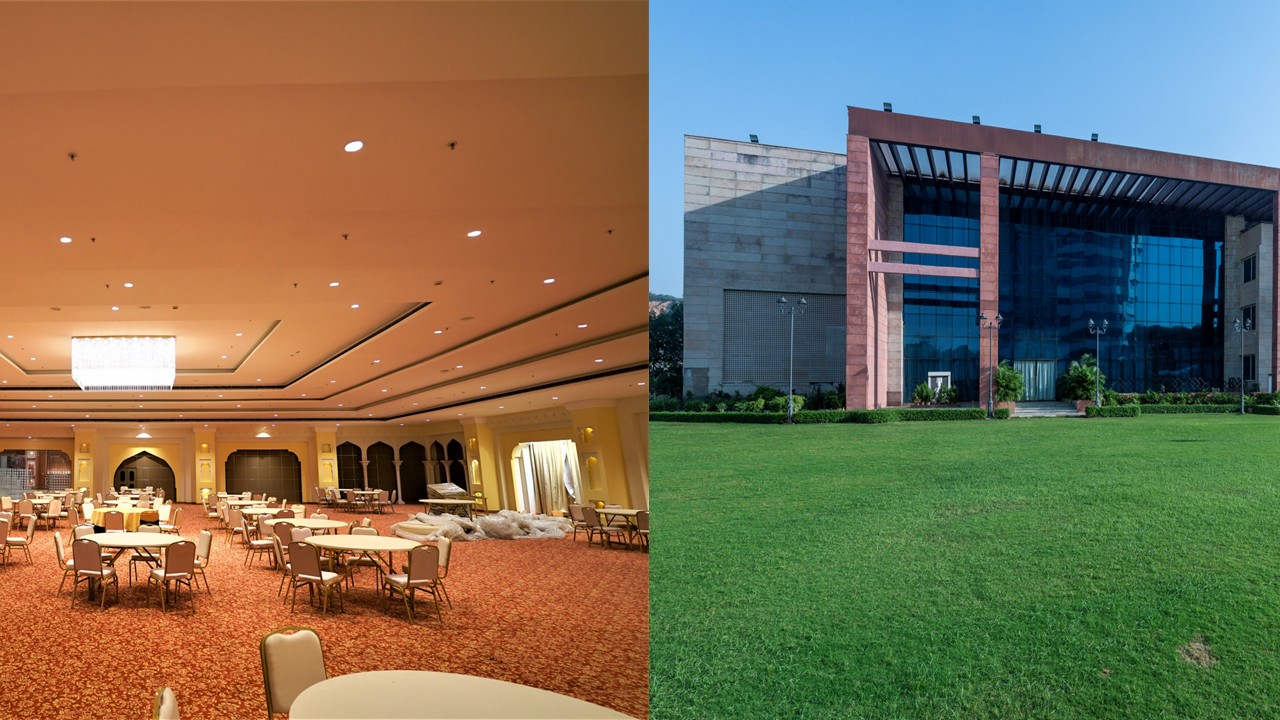 Convention Hall with lawn image